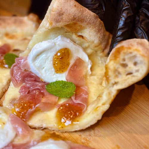 Crescenzio Pizza Asporto Crudo & Fichi